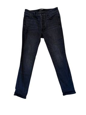 Express Denim Perfect Lift High Rise Ankle Leggings - 10R